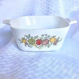 HP🎉🎉Vintage Spice Of Life Corning Ware Dish
